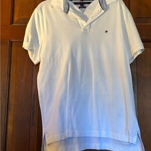 Tommy Hilfiger White Polo Shirt for Men